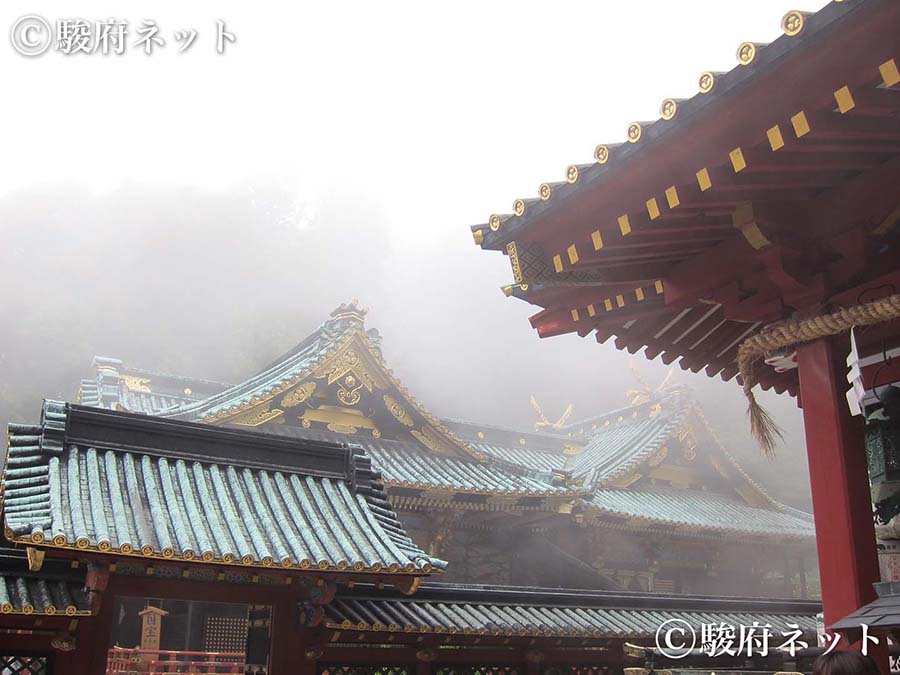 国宝、久能山東照宮社殿
