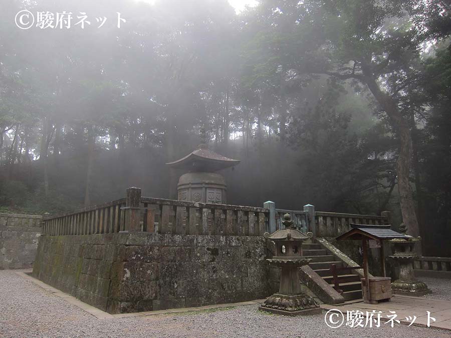 久能山東照宮の神廟=徳川家康公の墓所